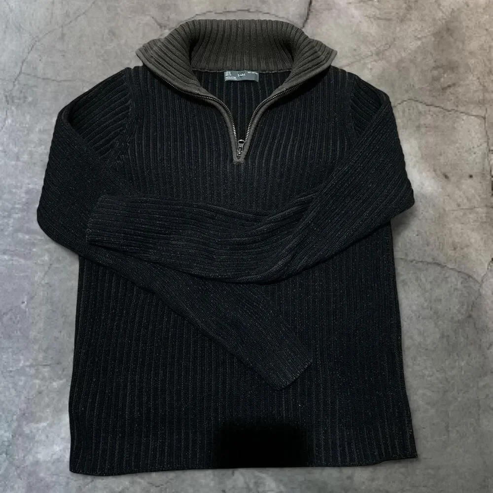 Zara Men's Brown Jumper